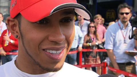 McLaren's Lewis Hamilton