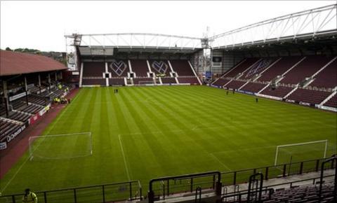 Tynecastle Stadium, home of Heart of Midlothian