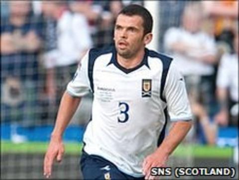 Scotland defender Callum Davidson