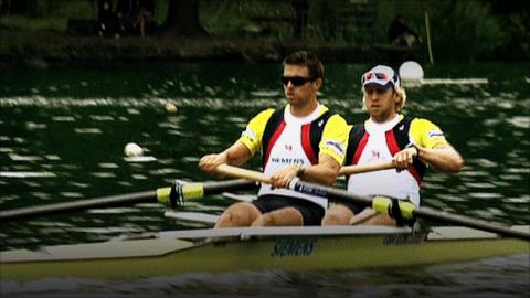 GB men's pair Andy Hodge and Pete Reed
