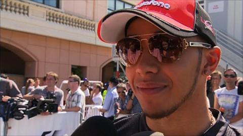 McLaren's Lewis Hamilton
