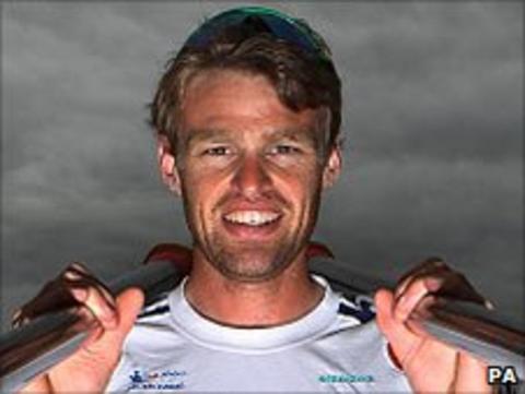 Great Britain single sculler Alan Campbell