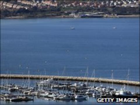 Olympic sailing venue Weymouth Bay and Portland Harbour