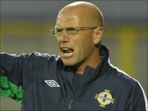 NI U21 manager Steve Beaglehole