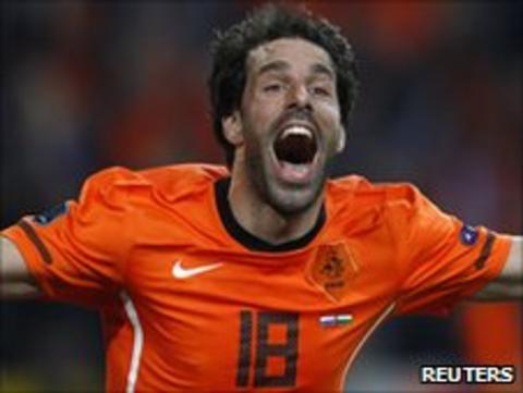 Former Holland international Van Nistelrooy