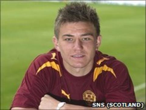 Motherwell defender Shaun Hutchinson