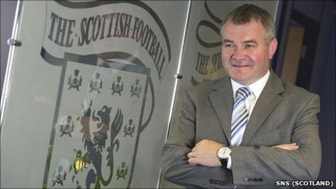 John Fleming, head of referee development at the SFA