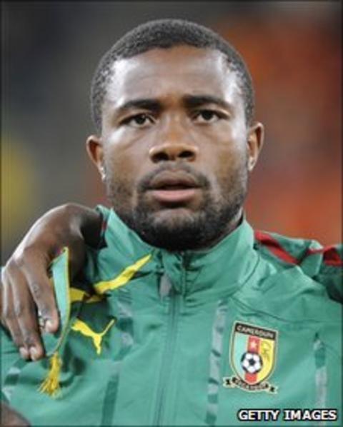 Cameroonian defender Aurelien Chedjou