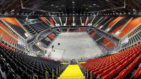 The London 2012 Olympic bastketball arena