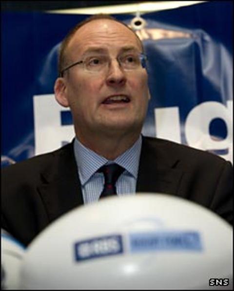 Scottish Rugby Union chief executive Gordon McKie