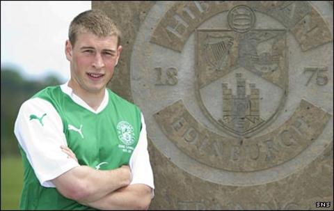 Hibs midfielder David Wotherspoon