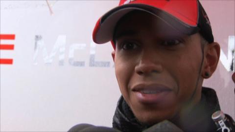 McLaren's Lewis Hamilton