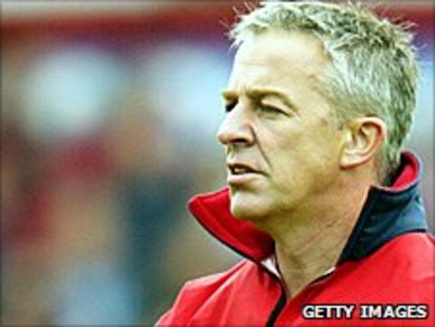 Nigel Melville in his Gloucester coaching days