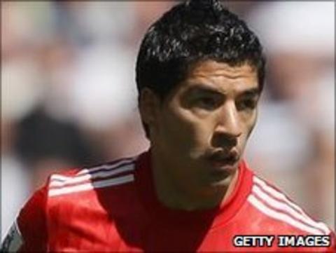 Liverpool striker Luis Suarez