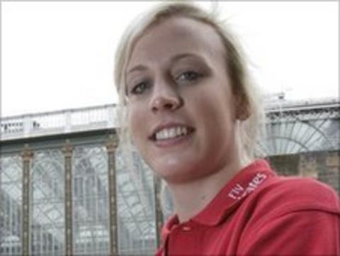 Scottish athlete Lynsey Sharp