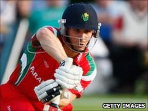 Mark Wallace starred for Glamorgan at Old Deer Park