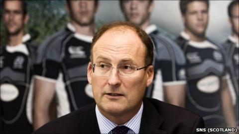 Former SRU chief executive Gordon McKie