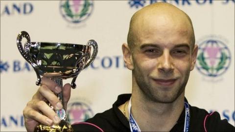 Scottish badminton player Robert Blair