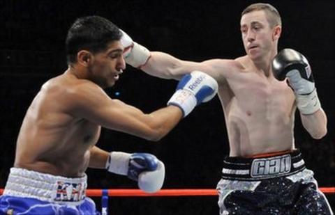 Amir Khan and Paul McCloskey