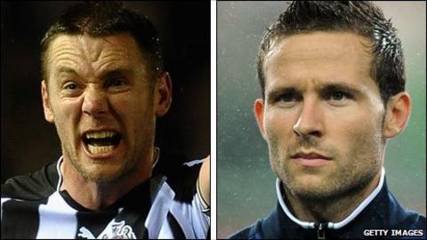 Kevin Nolan (left) and Yohan Cabaye