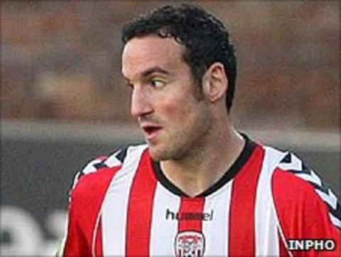 Eamon Zayed of Derry City