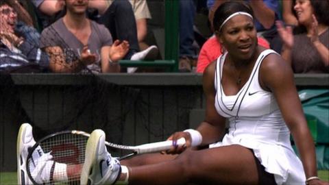 2010 Wimbledon champion Serena Williams.