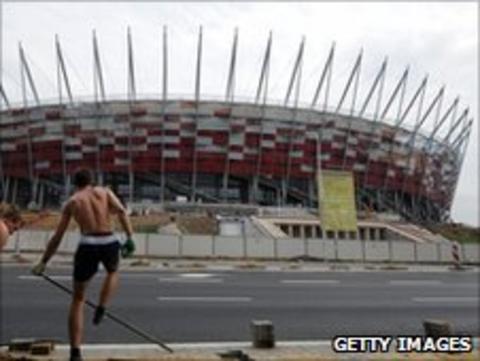 Warsaw's new national stadium