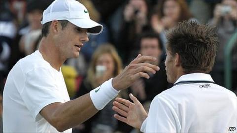 John Isner and Nicholas Mahut