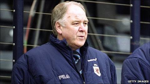 Craig Brown in his days as Scotland manager