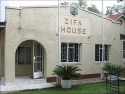 The headquarters of the Zimbabwe Football Association