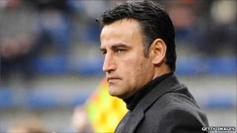 Rwanda under-17 coach Richard Tardy