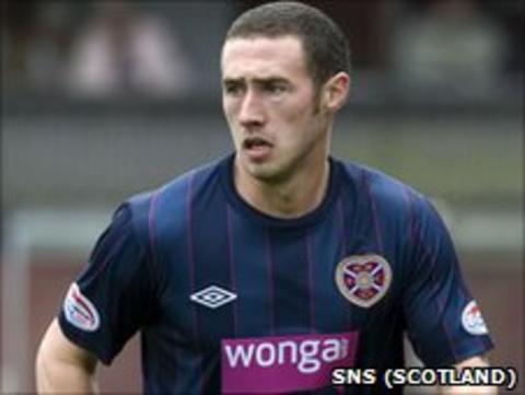 Hearts defender Craig Thomson