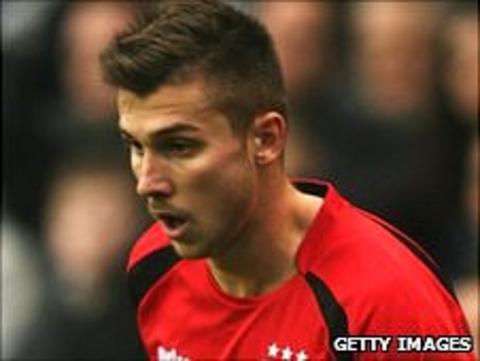 Ipswich striker Tamas Priskin