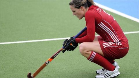 England's Crista Cullen reacts after their defeat