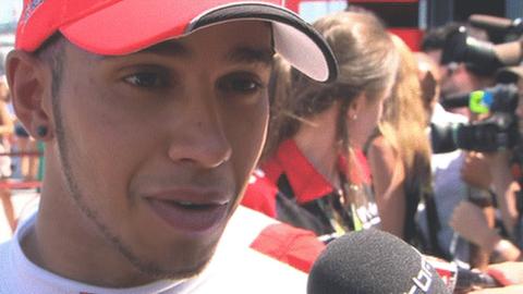 McLaren's Lewis Hamilton