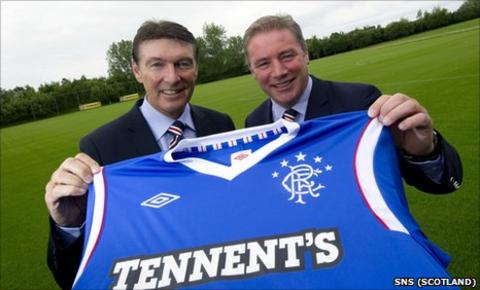 Gordon Smith and Ally McCoist