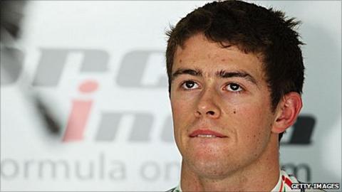 Force India driver Paul di Resta
