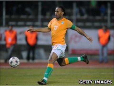 Ivory Coast captain Didier Drogba