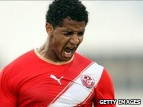 Tunisia striker Issam Jemaa