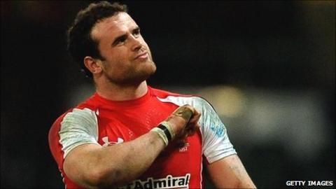 Wales and Lions centre Jamie Roberts