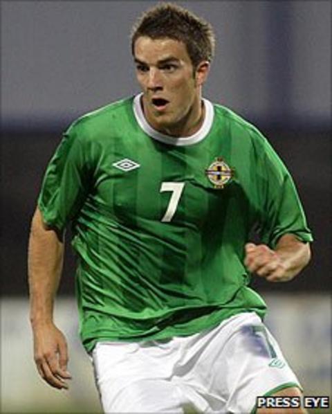 Andrew Little of Rangers and Northern Ireland