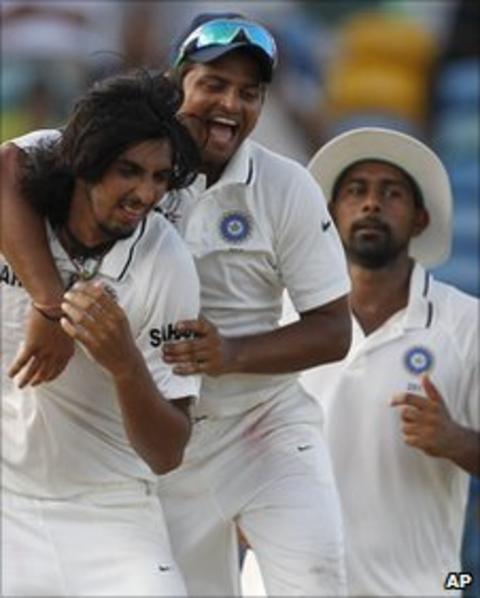 Ishant Sharme and Suresh Raina