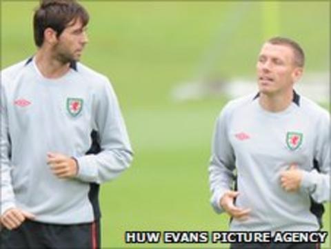 Joe Ledley and Craig Bellamy