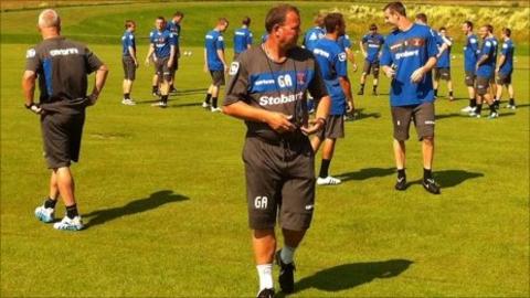 Carlisle United players return for pre-season training