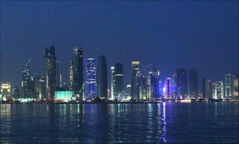 Qatar skyline