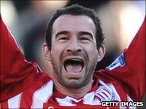 Stoke City defender Danny Higginbotham