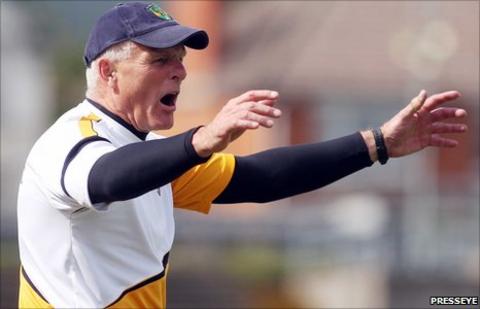 Antrim manager Liam Bradley
