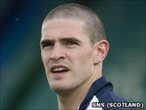 Rangers foward Kyle Lafferty