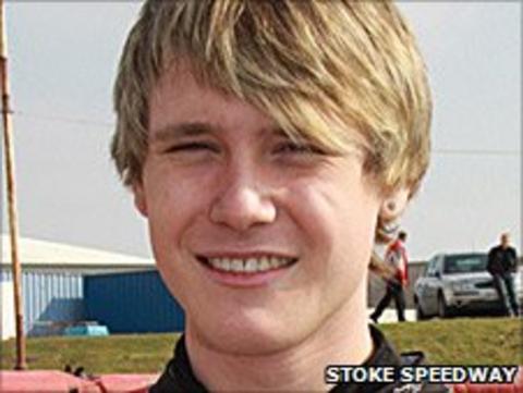 Stoke Potters rider Jaimie Pickard