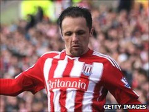 Stoke City winger Matthew Etherington
